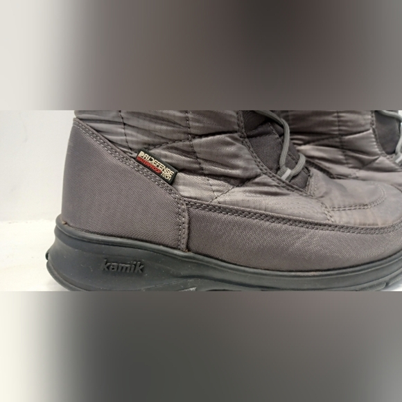 Kamik Women's Waterproof New York2W Winter Boots US8 Grey With Black Interior - Picture 5 of 14